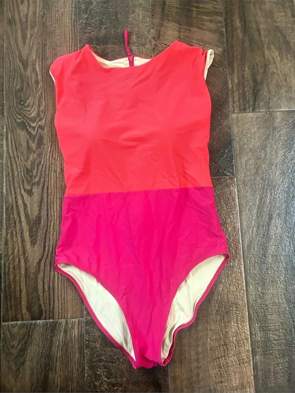 Summersalt the surf One-Piece Swimsuit in Pink & Red